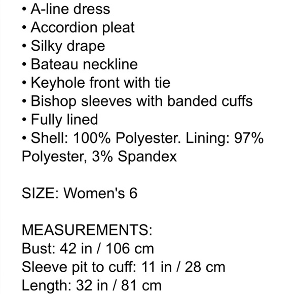 NWT DVF Keoni Dress Pleated Dress (6) - Picture 15 of 16